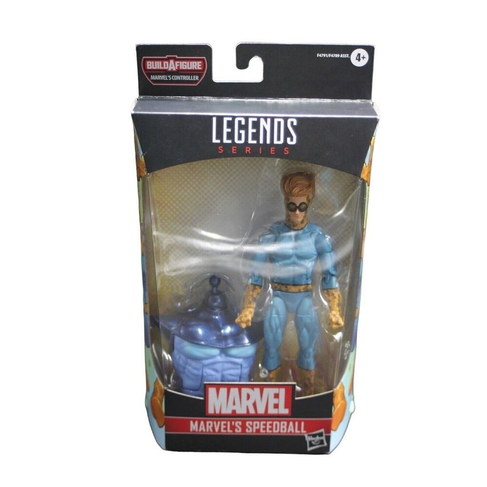 Marvel Legends Series SPEEDBALL  BAF Controller Action Figure New In Package